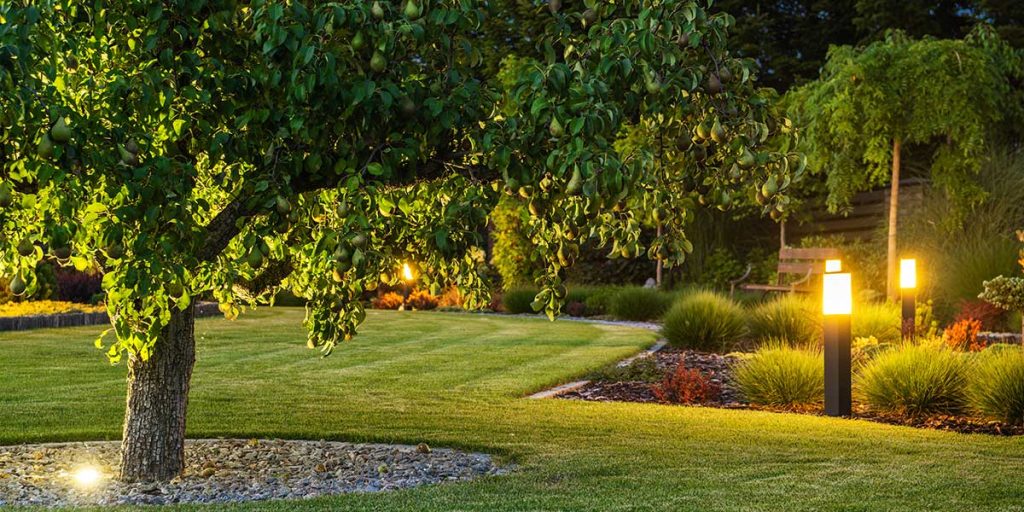 benefits of landscape lighting